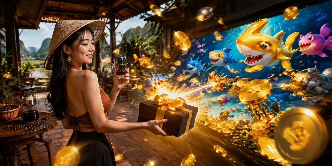 Người chơi thư giãn tại quán cà phê Ninh Bình đang xem tỷ lệ kèo và theo dõi trận đấu