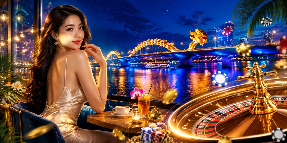 Người chơi casino trực tuyến thư giãn tại quán cà phê Sài Gòn với đồ uống buổi sáng